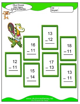İşlemler yaprak test